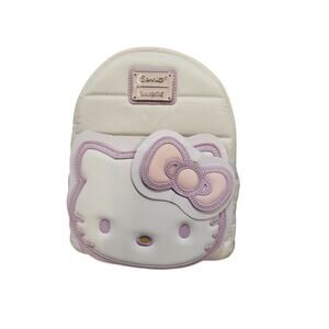 Hello kitty quilted backpack